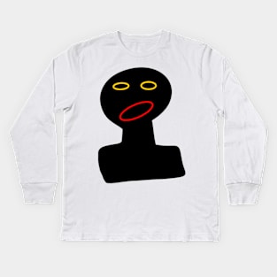 face Kids Long Sleeve T-Shirt